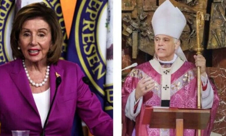 Roman Catholic Archbishop Bans Pelosi From Communion In Rare Show Of ...