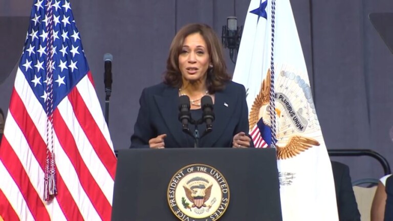 WATCH: As Vice President Kamala Harris, Who is For the Murder of Innocent Babies Through Abortion, Told a Room of NATIONAL BAPTIST CONVENTION PASTORS in Houston, Texas, These Words: “One does not have to abandon their faith or deeply held religious beliefs to agree that a woman should have the ability to make decisions about her own body and not have her government tell her what to do,” it is a Shame That She Received a Rousing Applause as She Spoke Deceptively About the MURDER OF INNOCENT BABIES.