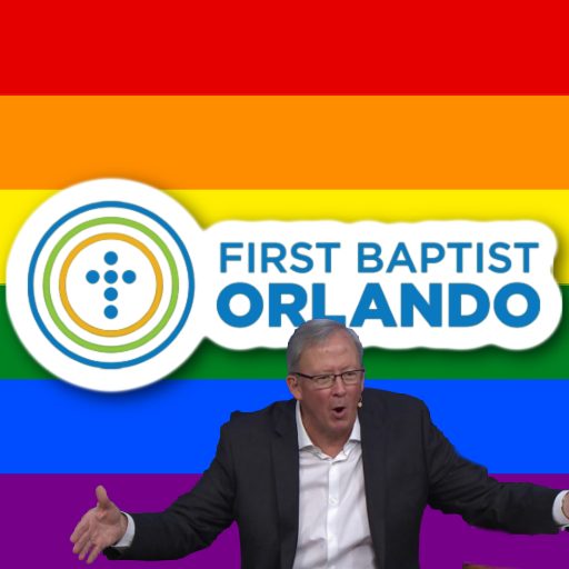 HERE WE GO, THE DEVIL IS A LIE, AND WHAT AN ABOMINATION IN GOD’S SIGHT! DAVID UTH, SENIOR PASTOR OF FIRST BAPTIST CHURCH ORLANDO, ALLOWS UNREPENTANT SODOMITE/HOMOSEXUAL JOE MILLS, A SO-CALLED “MAN-MARRIED-TO-A-MAN,” GET BAPTIZED BY HIS PRACTICING UNREPENTANT SODOMITE/HOMOSEXUAL PARTNER PROBABLY BECAUSE PASTOR UTH HAS ENOUGH FEAR OF GOD IN HIM NOT TO ALLOW HIS HANDS TO GET THAT DIRTY. Daniel Whyte III, President of Gospel Light Society International, says David Uth should be ashamed of himself. Whyte knows that he is, but he is allowing himself, as some pastors are doing, to be carried away by every demonic wind of homosexual WOKEISM to please certain people and not God and Jesus, becoming the worse kind of Judas and hypocrite, allowing sodomites/homosexuals to remain in their sins and abominations after baptism when this pastor has never allowed adulterers, fornicators, and drunkards to stay in their sins after baptism. If he did that, that would be one of the reasons he has homosexuals baptizing homosexuals at a Southern Baptist Church. Again, Whyte says with Dr. David Jeremiah, “I never thought I would see the day.”  Whyte says the Southern Baptist Convention should kick this pastor and Church out of the Convention  post haste for “a little leaven leaveneth the whole lump.” The First Baptist Church Orlando should fire him as well. Brethren, if there ever was a time for the Church to stop thinking about SIZE and MONEY, that time is now. Cut the Denomination down, if necessary, to the “remnant” and the 7,000 who “did not bow the knee to Baal,” “yea, the faithful few.”