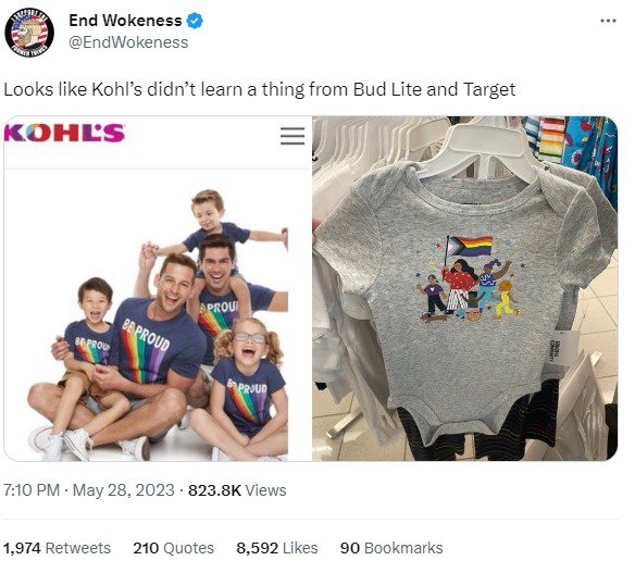 Kohl’s Risks a TargetStyle Boycott with LGBTQThemed Clothing for