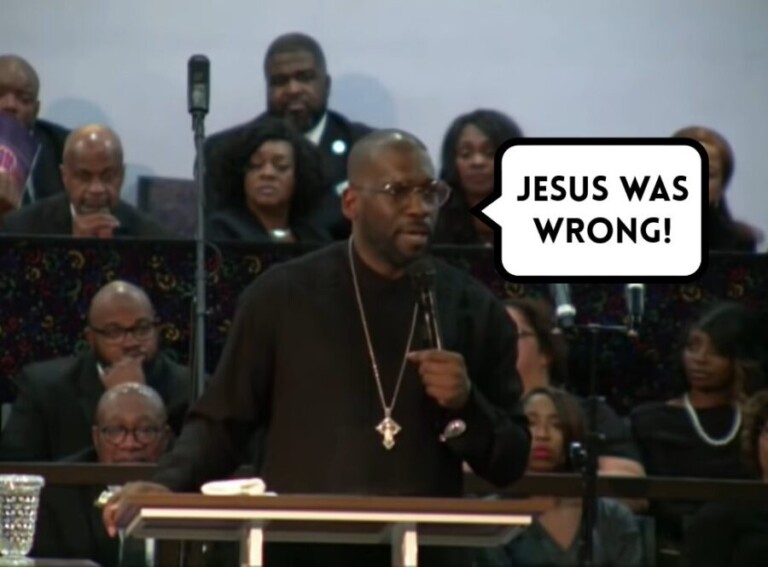 Did Jamal Bryant Blaspheme Jesus Christ at the Installation Service of Bishop Marvin Sapp, Pastor of the Chosen Vessel Cathedral in Fort Worth, Texas? If he didn’t, he went Very close to the edge. No God-Called Preacher can or should fix his mouth to say that Jesus Christ was “Out of Order,” and Jesus Christ was “Wrong 85% of His Life,” as Jamal Bryant Did. You decide. By the way, was Bishop Marvin Sapp troubled in his spirit over this strange sermon at his installation; Was Sapp sending signals of displeasure to the preacher as only a pastor can?