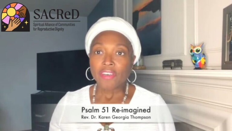 THE DEVIL IS A LIE! Prophetess Karen Georgia Thompson, the New Head of the UNITED CHURCH, Rewrites Psalm 51 Reading as “Bathsheba’s Lament,” Which is Her Response to What She Calls “David’s Sexual Abuse.”