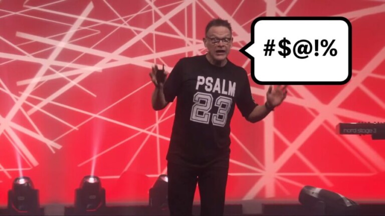 Notorious Megachurch Pastor Perry Noble Cusses During Sermon 