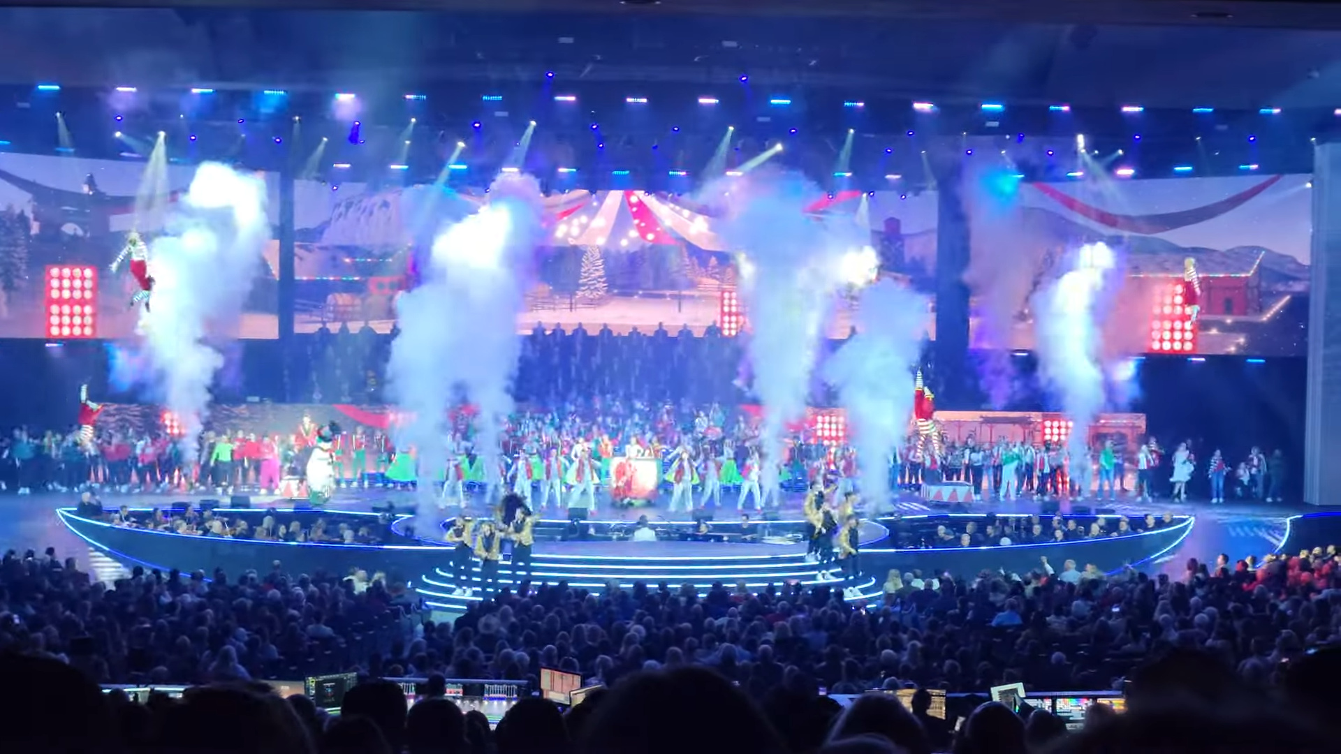 Megachurch Puts on 'Greatest Snowman' Christmas Spectacular