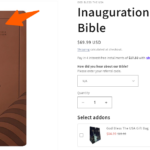 Custom Embossed, Trump-themed ‘Inauguration Day Edition Bible’ Released