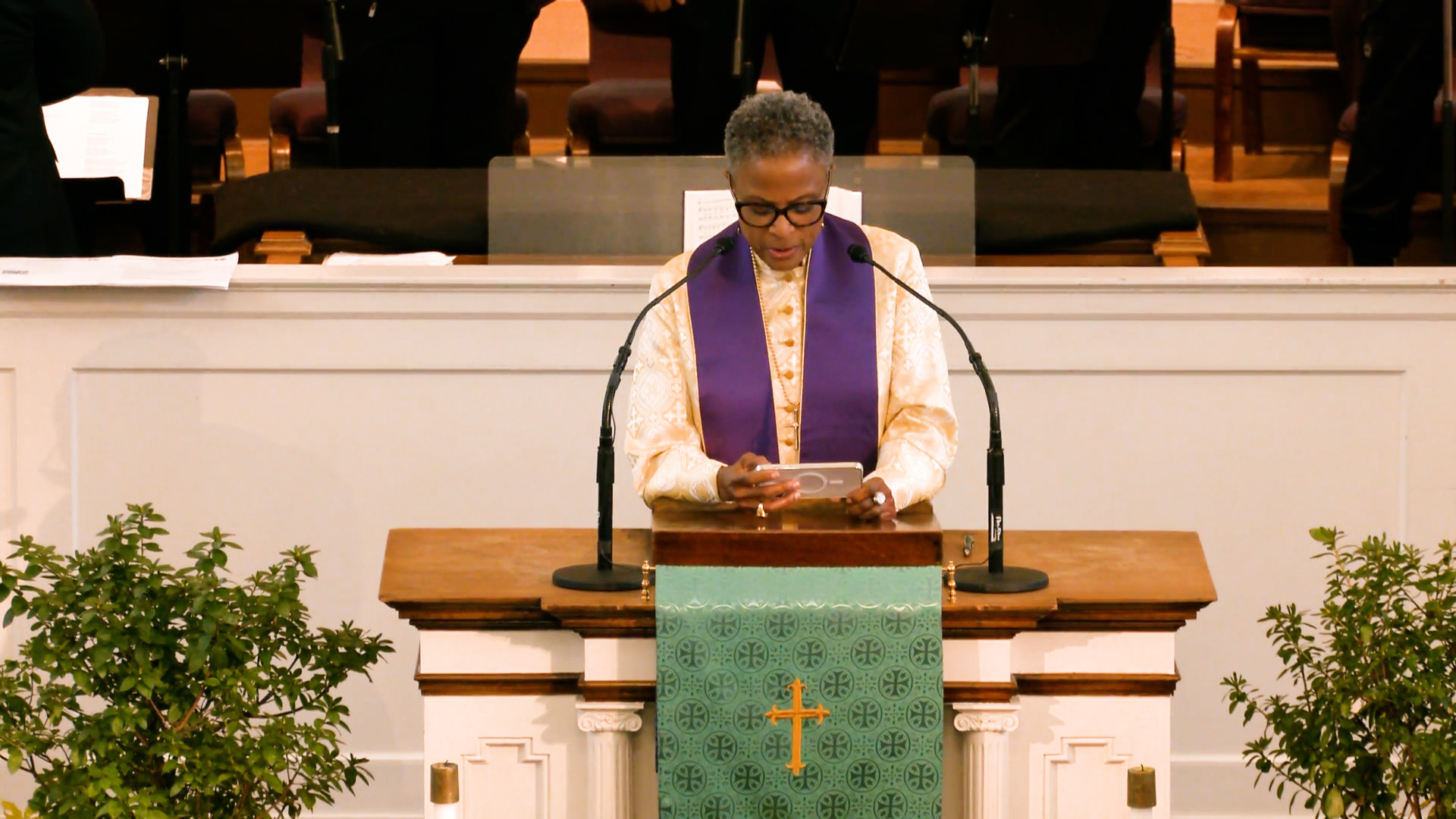 Bishop Yvette Flunder speaking about her views on the Bible and the need for a third testament