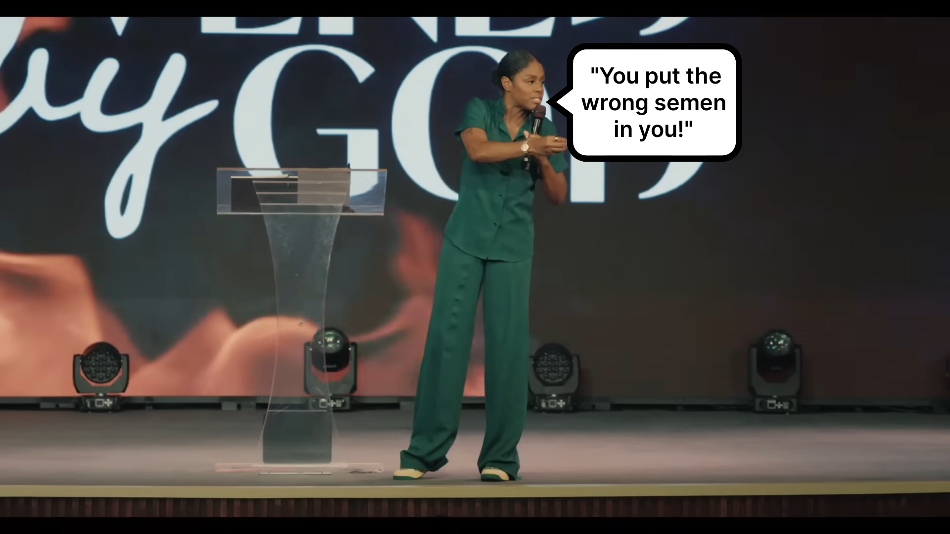 Prophetess Berates W...