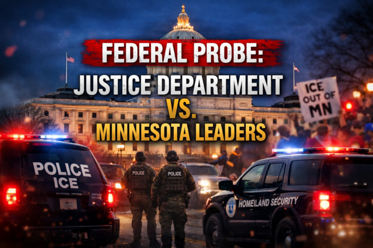 Justice Department Opens Criminal Investigation into Walz, Frey