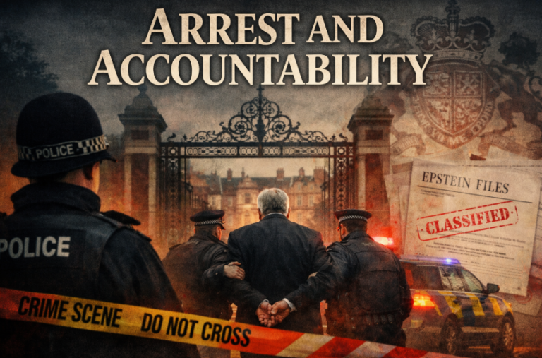 Ex-Prince Andrew Arrested in UK as Epstein Files Probe Deepens