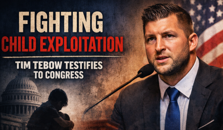 Tim Tebow Testifies Before Congress on Child Exploitation, Urges Action Against CSAM Networks