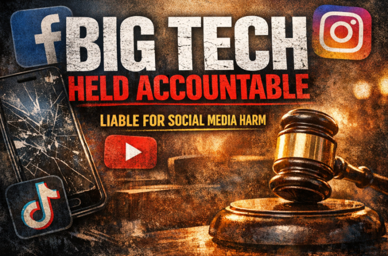 Court Ruling Holds Big Tech Accountable for Social Media Harm to Children