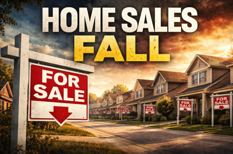 Housing Market Slumps Again: January Home Sales Drop to Two-Year Low