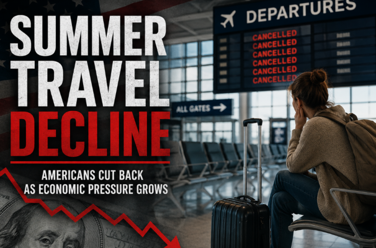 Americans Pull Back on Summer Travel as Rising Costs Squeeze Family Budgets