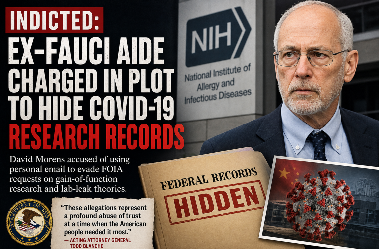 ICYMI: Former Fauci Adviser Indicted Over Alleged Plot to Hide COVID-Era Records