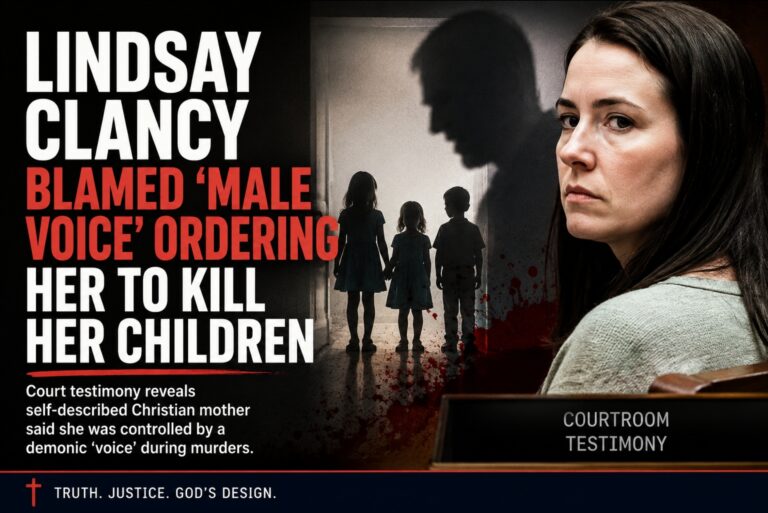 Lindsay Clancy Said ‘Male Voice’ Ordered Her to Kill Her Three Children, Witnesses Testify