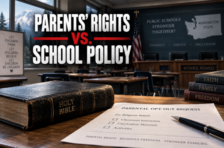 Christian Father Takes Washington School District to Court Over LGBT Classroom Lessons